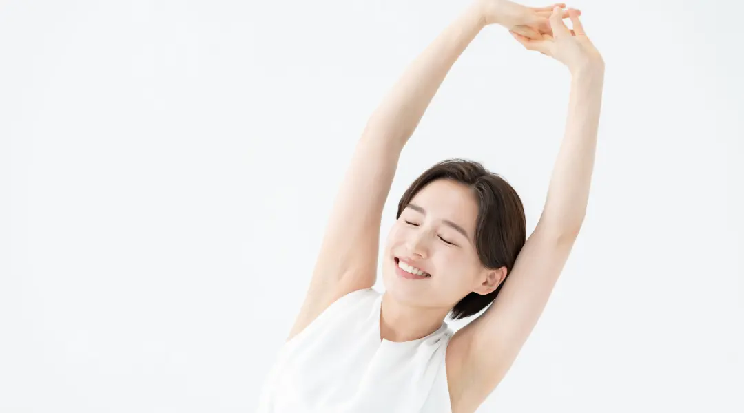 リラックスしている女性